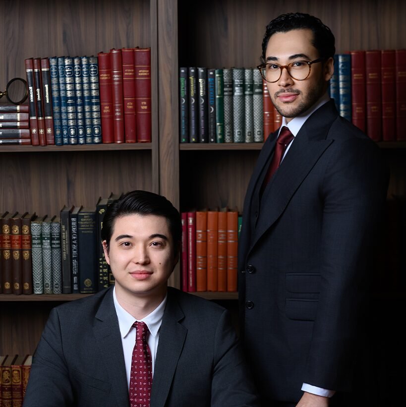 Sócios do escritório Sakamoto & Imamura Advogados Associados